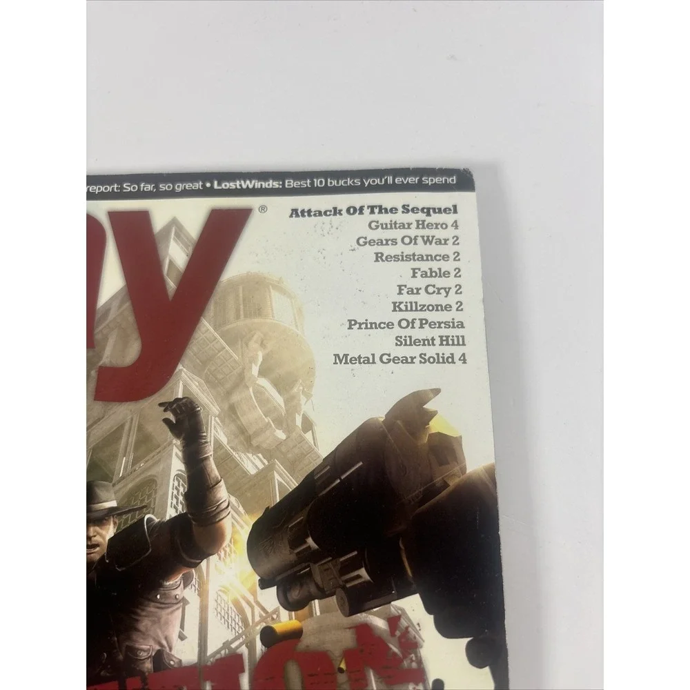 Play Magazine July 2008 Issue Damnation Cover Gaming Collectible